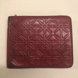 Comme de Garçons Red Leather Wallet
